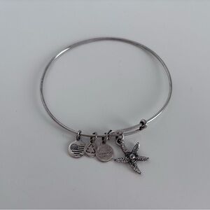 Alex and Ani Silver Charm Bracelet